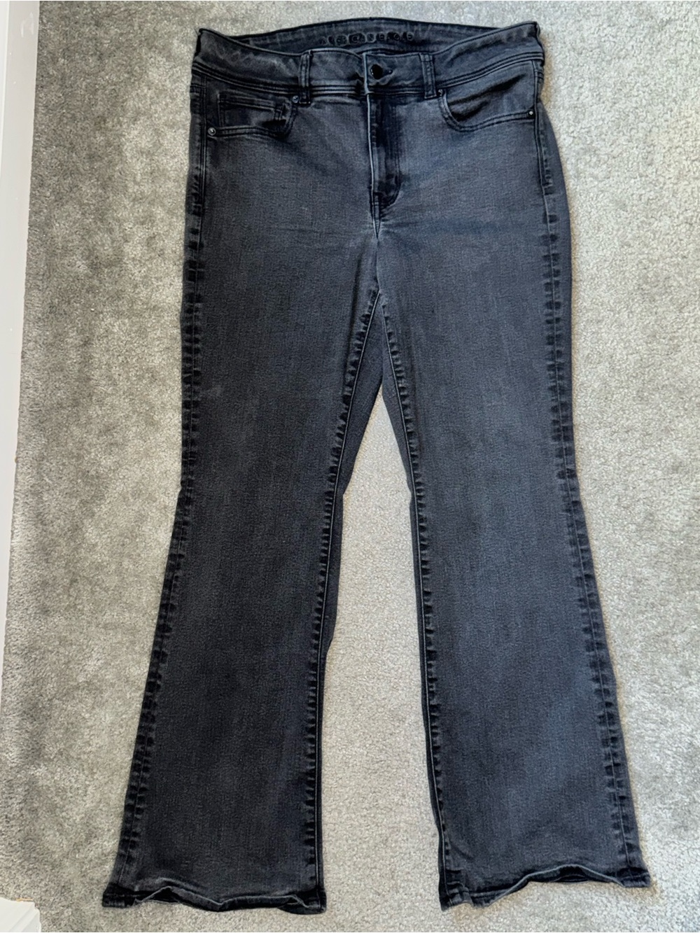 American Eagle Outfitters Black Boot Cut Jeans